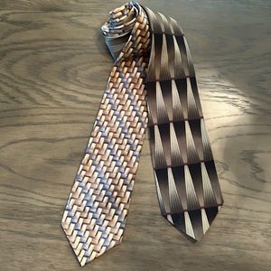 Bundle of 2 Grateful Dead 100% Silk Neck Ties
